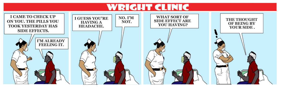 WRIGHT CLINIC: Side effects